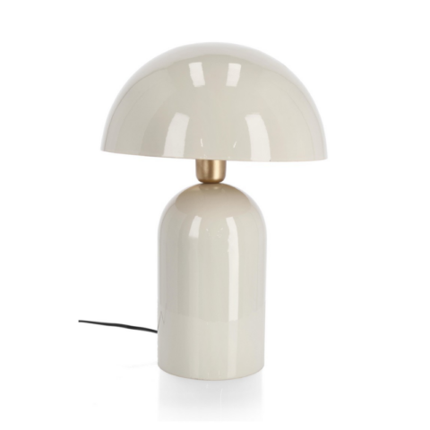 Bizzotto - Lampada Da Tavolo Velma Beige H45 Cm