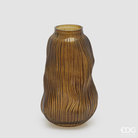 EDG Enzo De Gasperi - Vaso Millerighe Sinuoso H32 D18 Cm