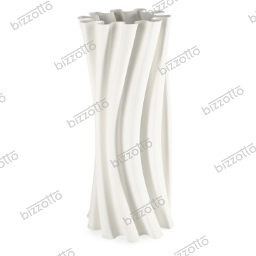 Bizzotto - Vaso Haylee Bianco H 47Cm