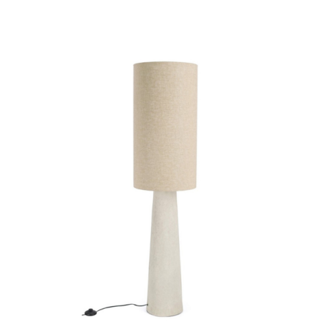 Bizzotto - Lampada Da Terra Marara Beige H140 Cm