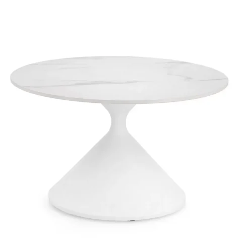 Bizzotto - Tavolino Joona D 70 Cm Bianco