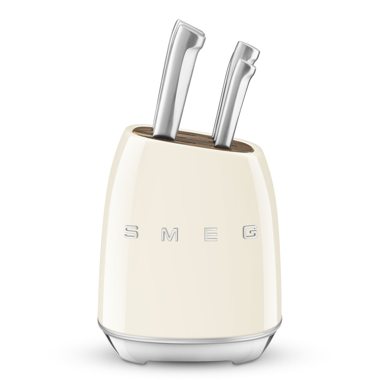 Smeg - Ceppo Portacoltelli Panna 50's Style