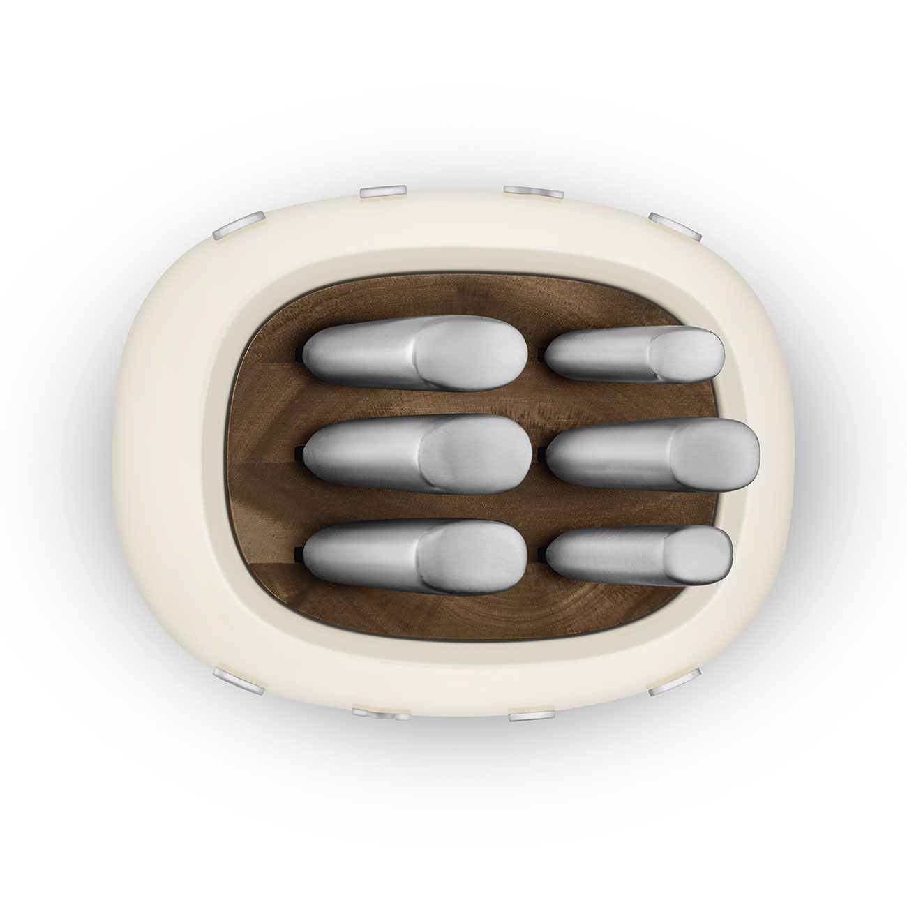 Smeg - Ceppo Portacoltelli Panna 50's Style - immagine 5