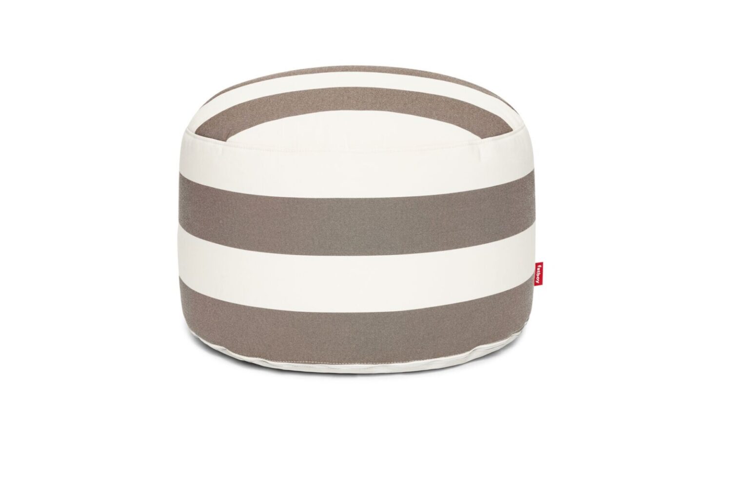 Fatboy - Point Large Outdoor Pouf di grandi dimensioni - adatto per ambienti esterni, marrone, 70x70x40 cm