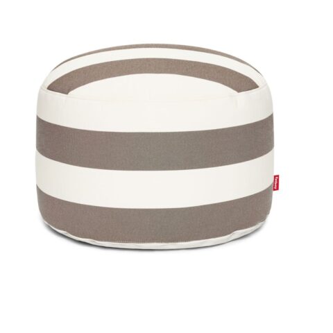 Fatboy - Point Large Outdoor Pouf di grandi dimensioni - adatto per ambienti esterni, marrone, 70x70x40 cm
