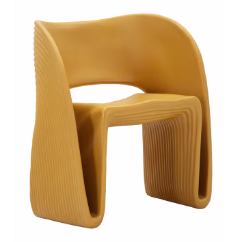Poltrona Sand Senape Cm 65x57,5x76 Cm